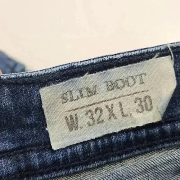 TK Axel Slim Boots Stretched Men's Jeans 32x30 - Picture 7 of 10